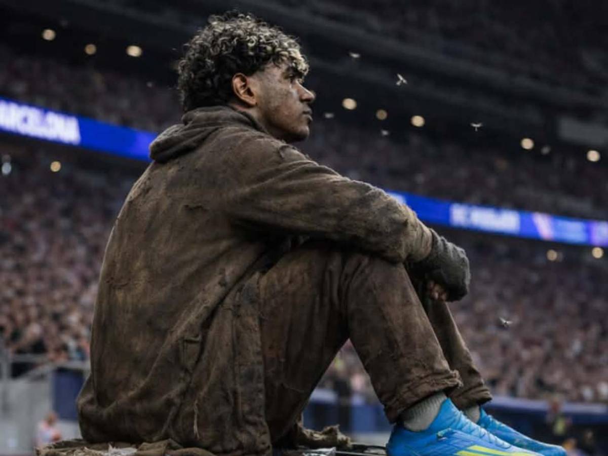 Lamine Yamal sufre: Es tendencia por su imagen ante Atlético por la Champions