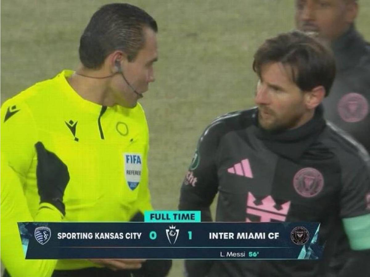 Sale a la luz el brutal castigo que recibió árbitro que pidió autógrafo a Messi