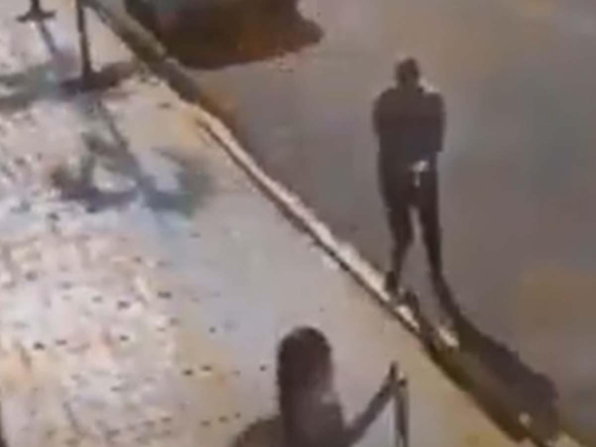 Cámara captó los últimos momentos de Esmeralda cuando intentaba escapar