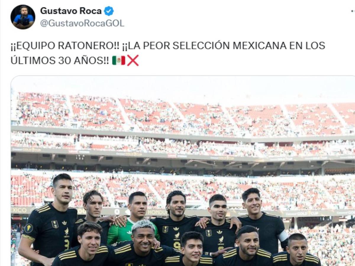 México- Honduras: Faitelson con ácido comentario y famoso europeo sorprendido