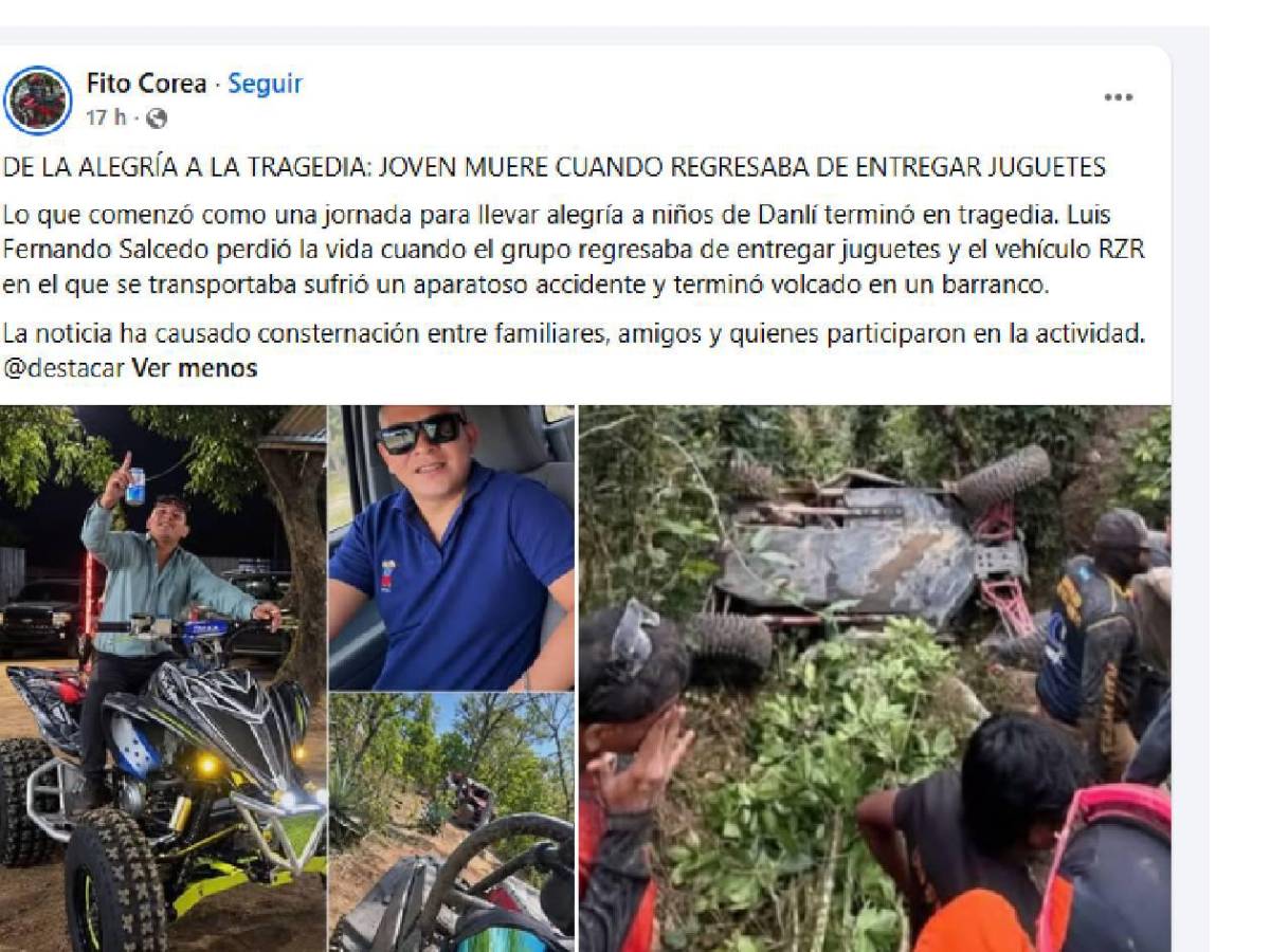 Consternación en Honduras: muere deportista tras noble gesto con niños