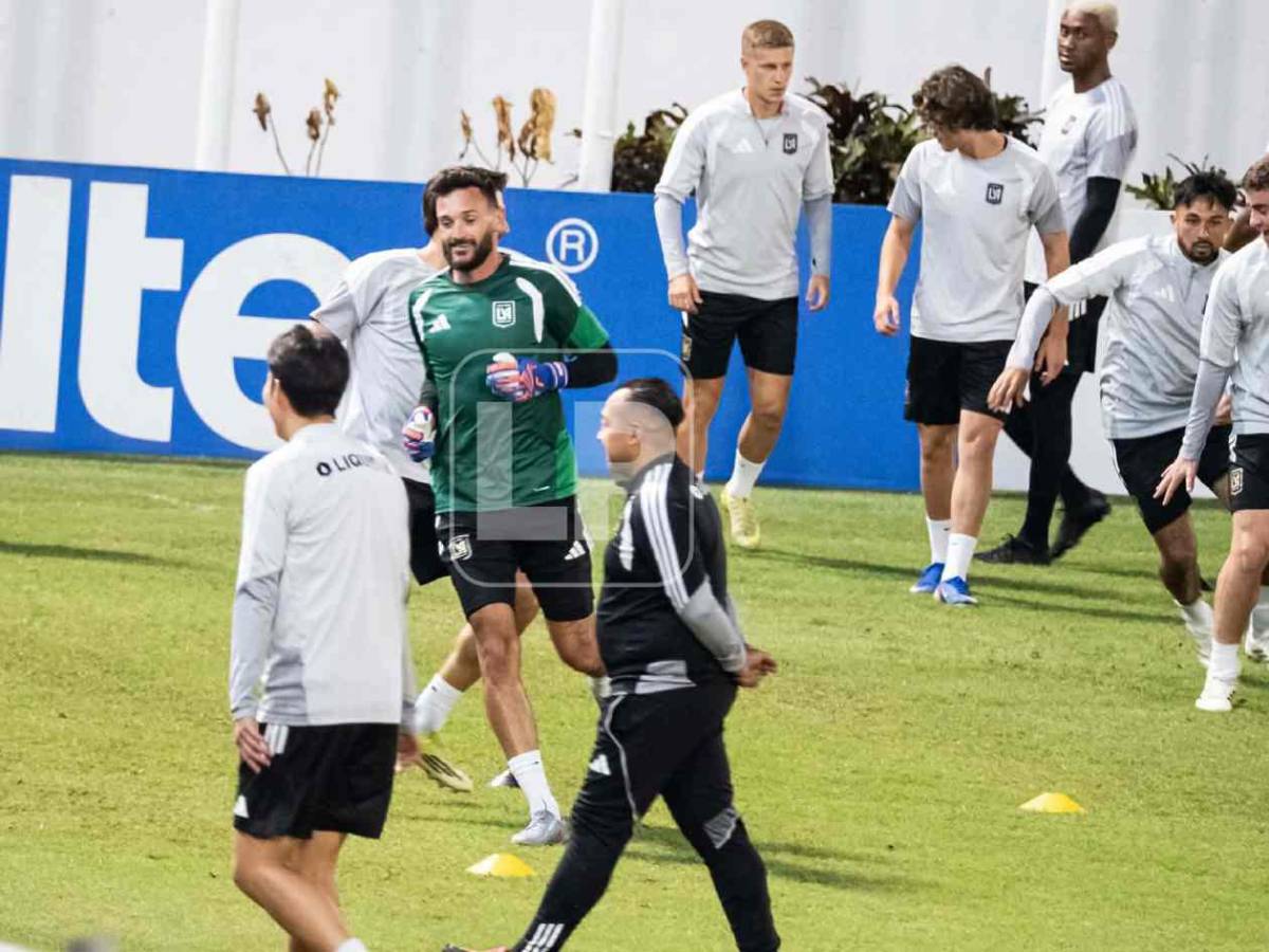 LAFC entrenó: Son Heung-Min y Lloris se divierten en el Morazán; un regreso