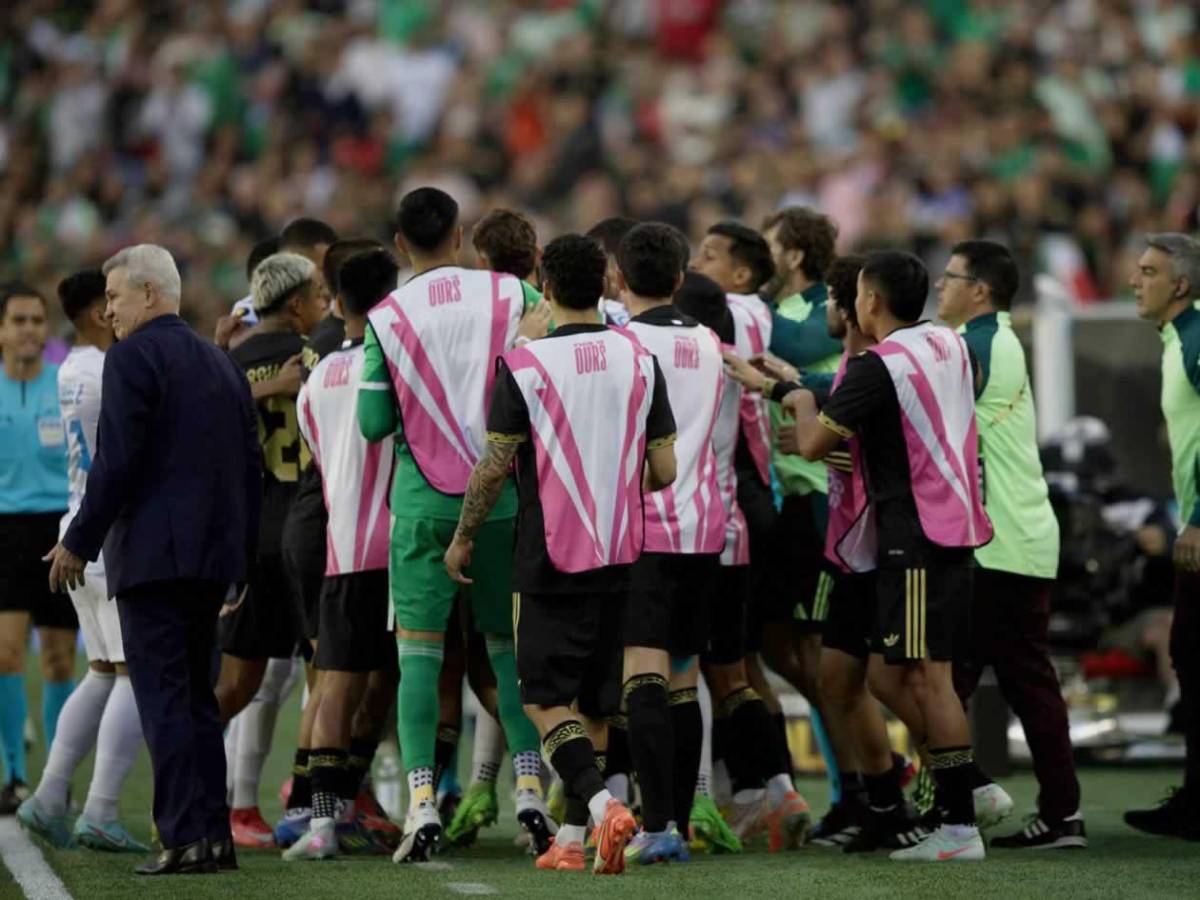 México vs Honduras: así fue el zafarrancho en Copa Oro y el motivo que empezó la pelea