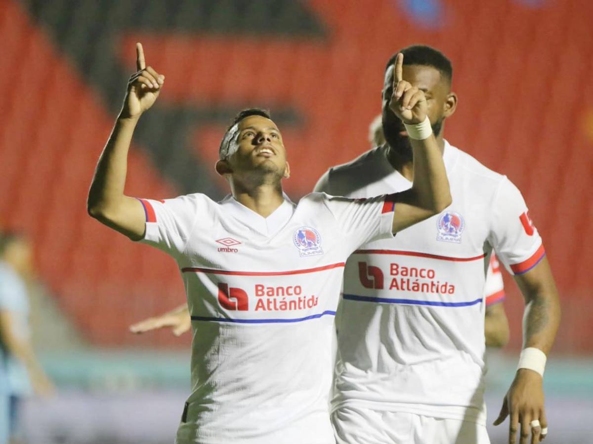 Olimpia celebra, dedicatoria, figura ante Génesis y bellas chicas en el Nacional
