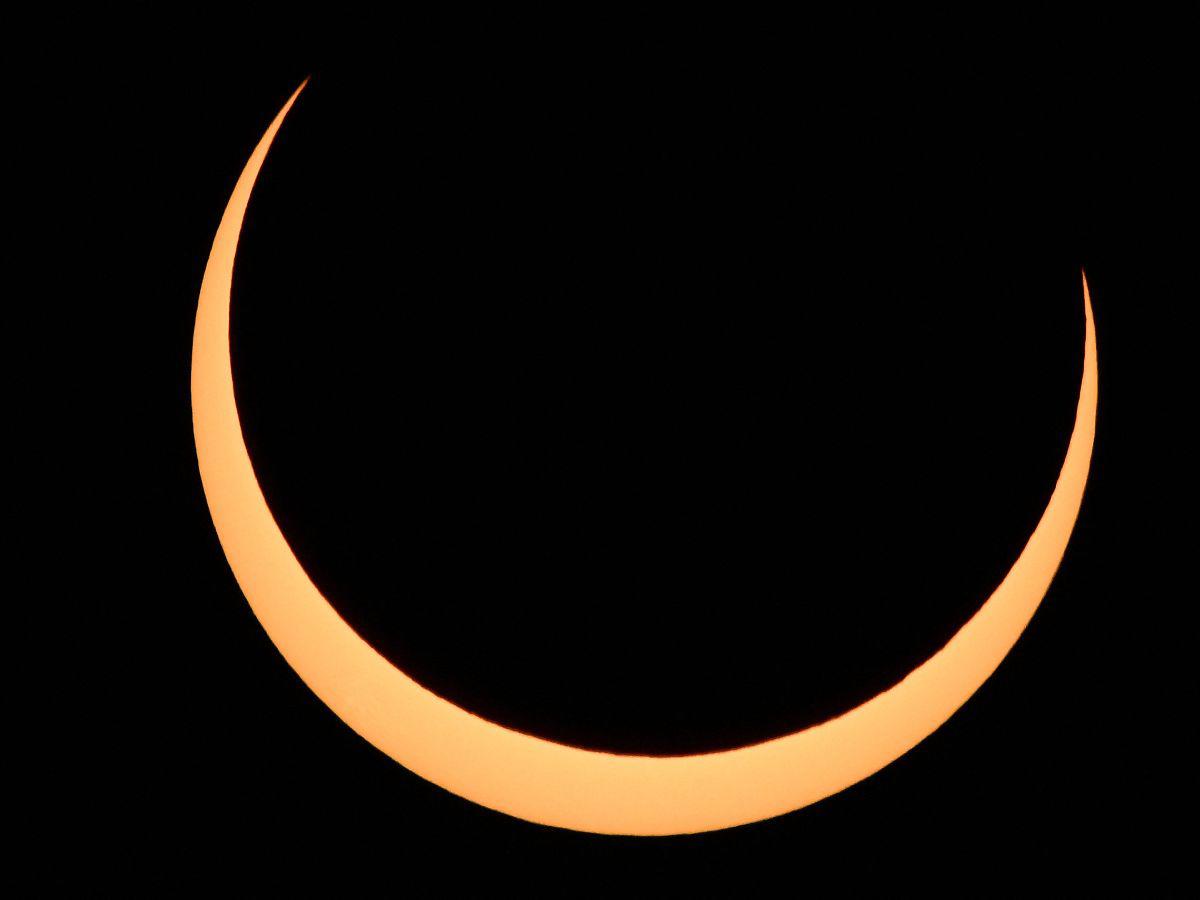 Así se observó en América el eclipse solar anular