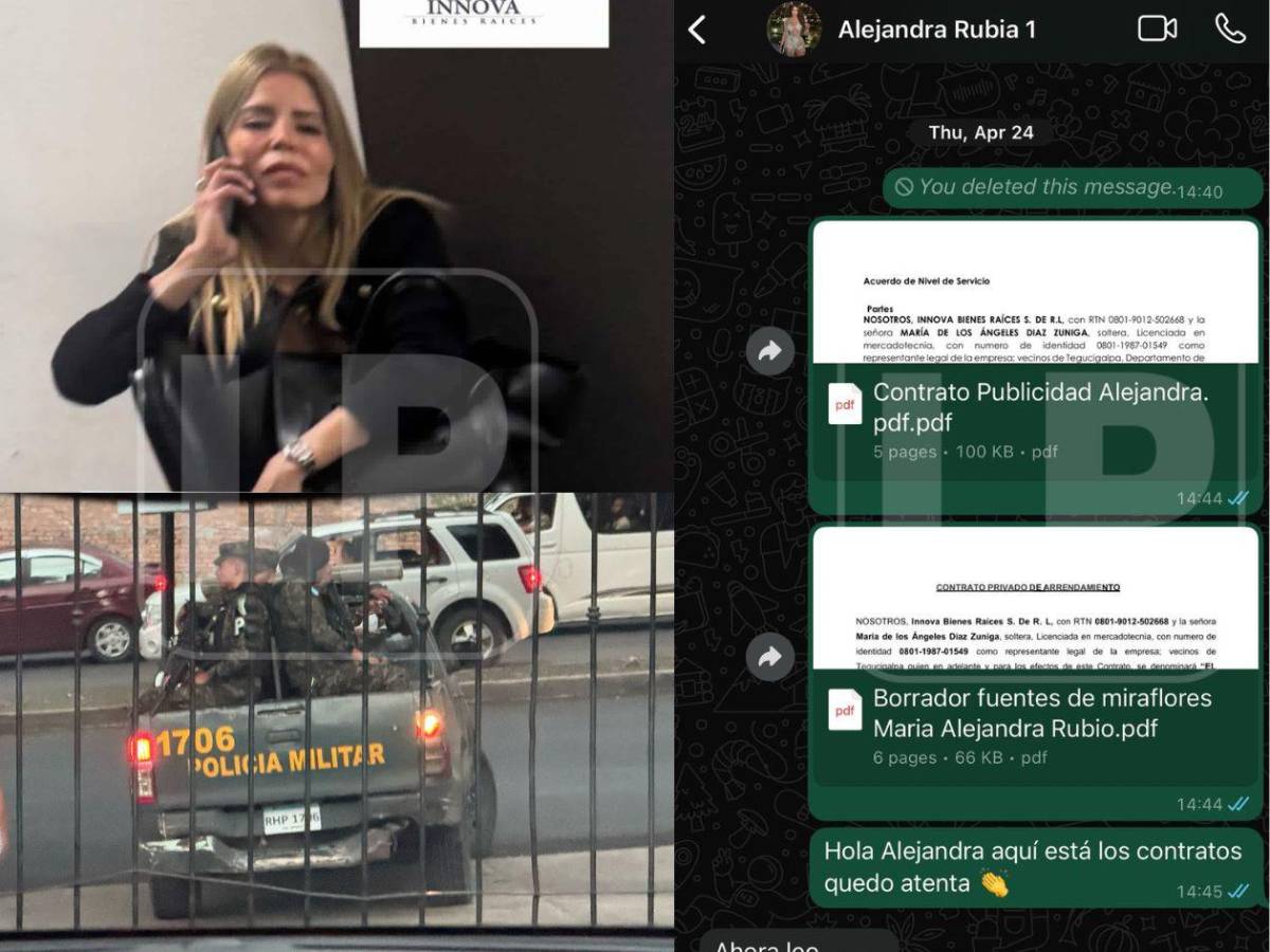 Chats, documentos y amenazas: La polémica de Alejandra Rubio con agente inmobiliaria