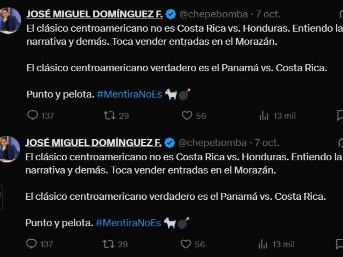 ¿Se ven favoritos? Lo que dicen en Costa Rica previo al duelo ante Honduras