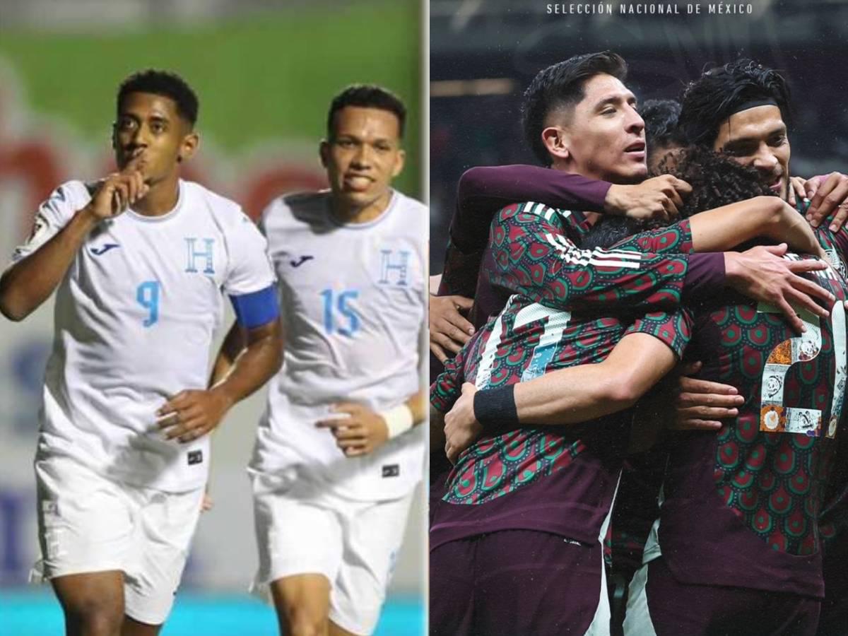 Honduras oficializa horario del partido ante México por la Nations League
