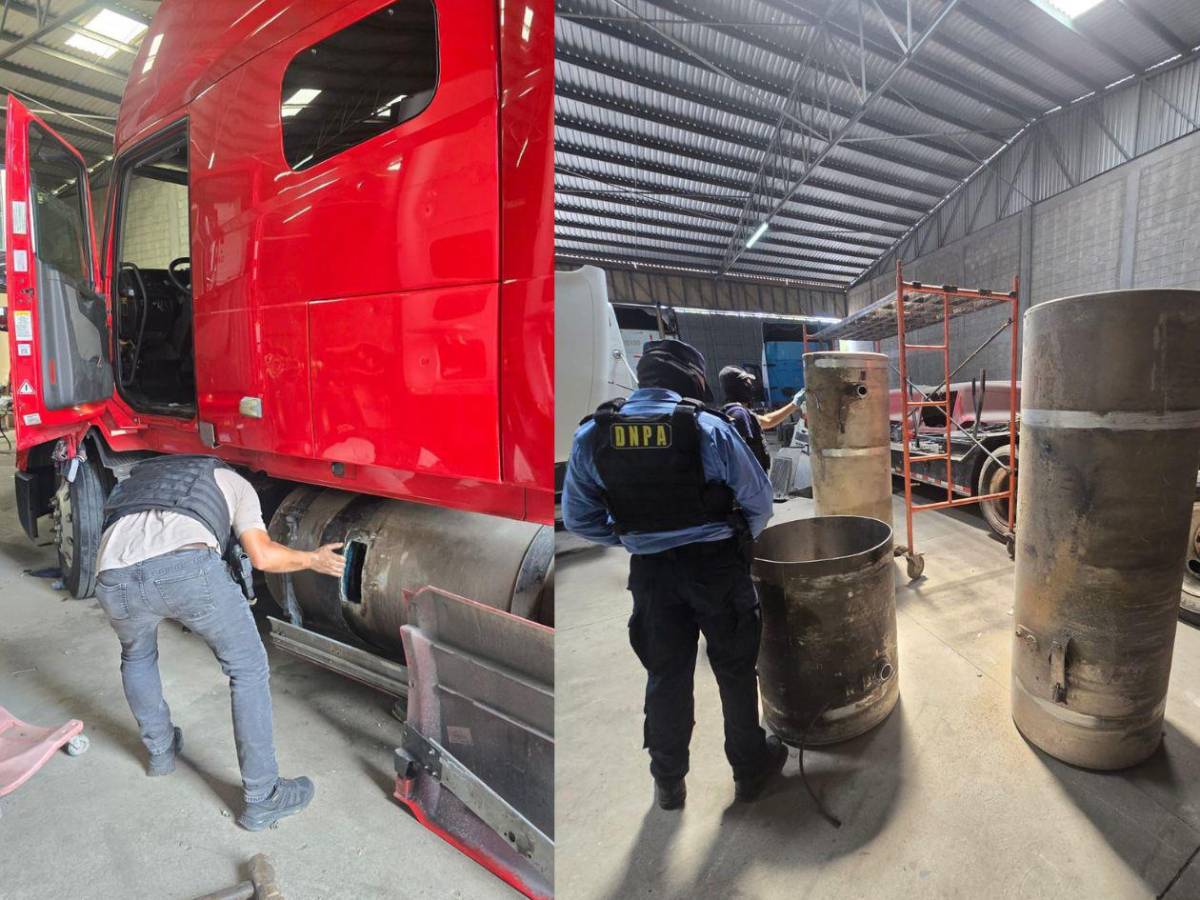 Hallan caletas de droga dentro de tanques de combustible de dos cabezales en SPS