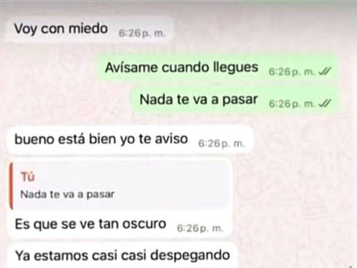 Voy con miedo, está todo oscuro: sobreviviente revela últimos segundos del accidente en Roatán