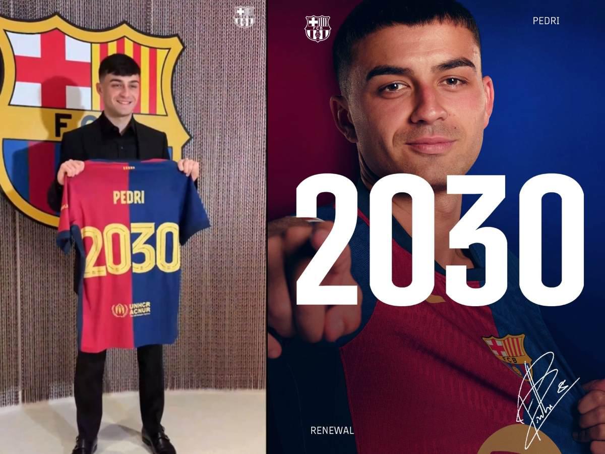 ¡Oficial! Barcelona anuncia renovación de Pedri: este es su salario