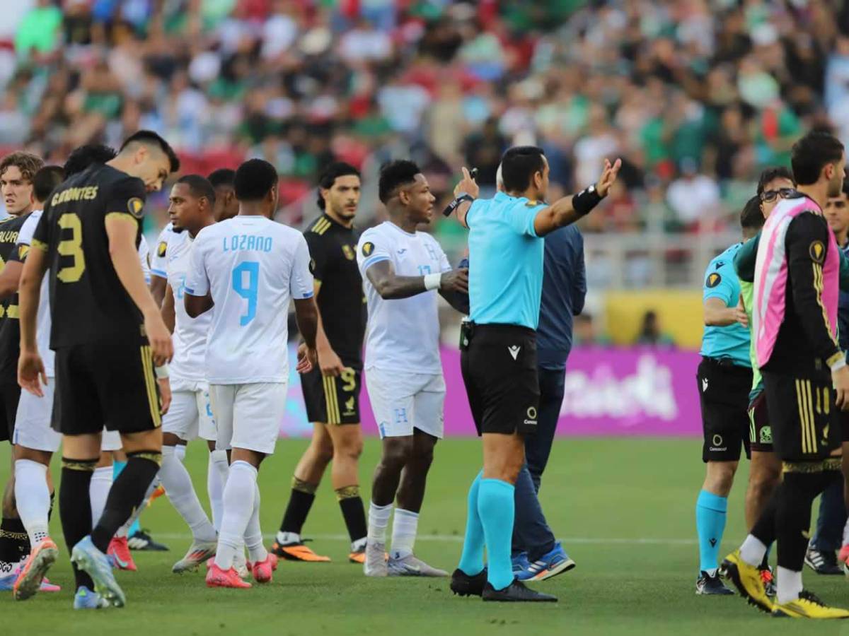México vs Honduras: así fue el zafarrancho en Copa Oro y el motivo que empezó la pelea