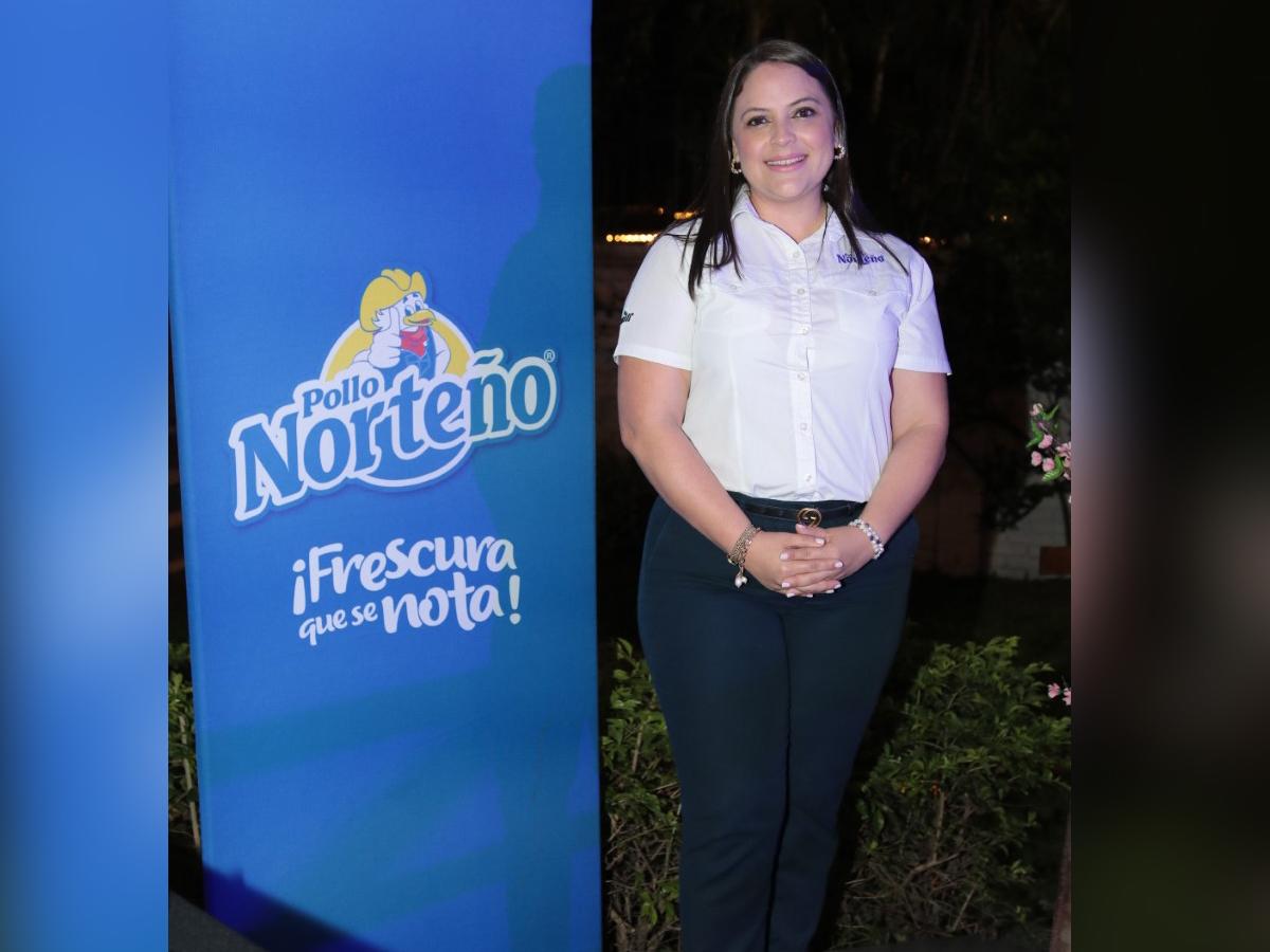 Iveth Padilla, ejecutiva de la marca Pollo Norteño.