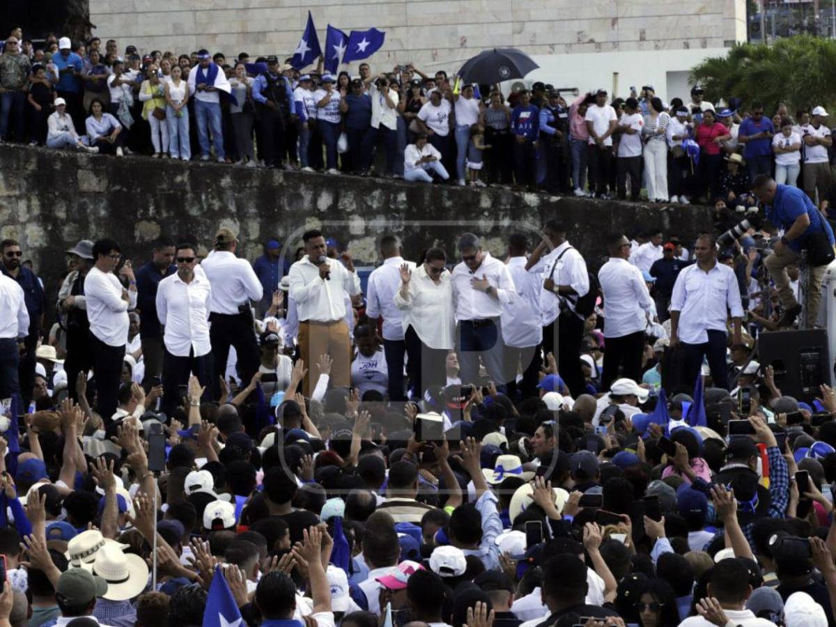 Si el radicalismo regresa, aquí estará un indito bien parado: el discurso de JOH en Toncontín