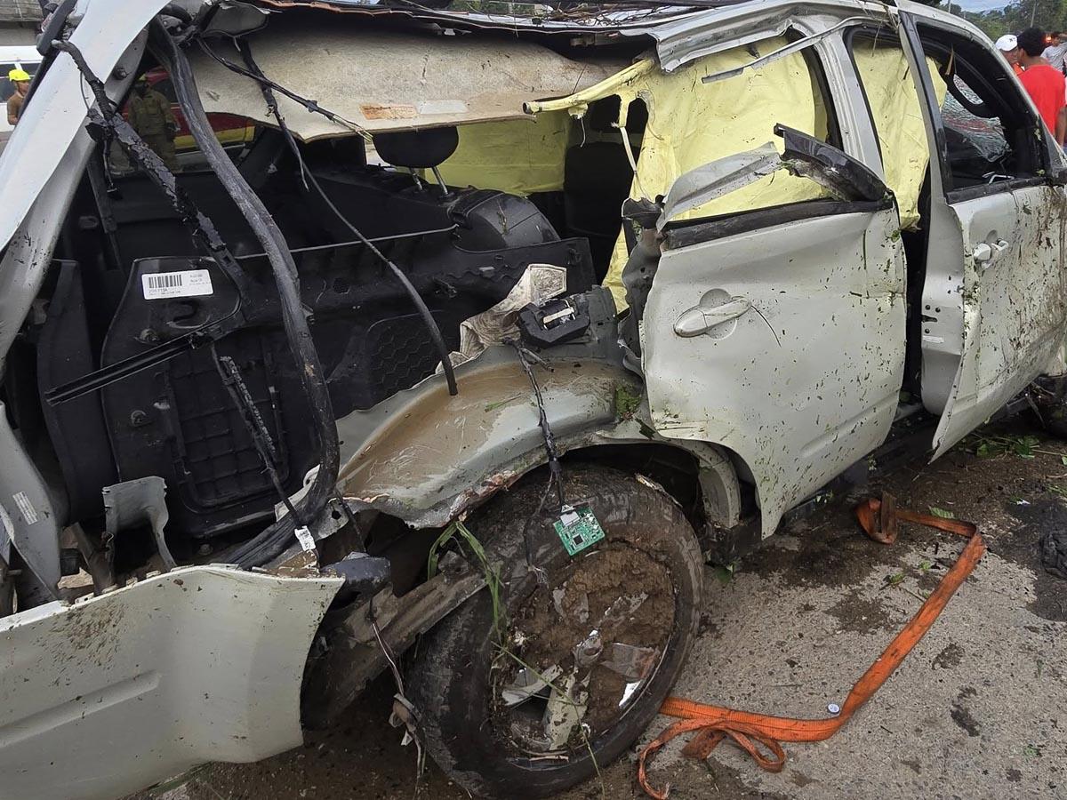 Fatal destino para familia que se accidentó en San Manuel