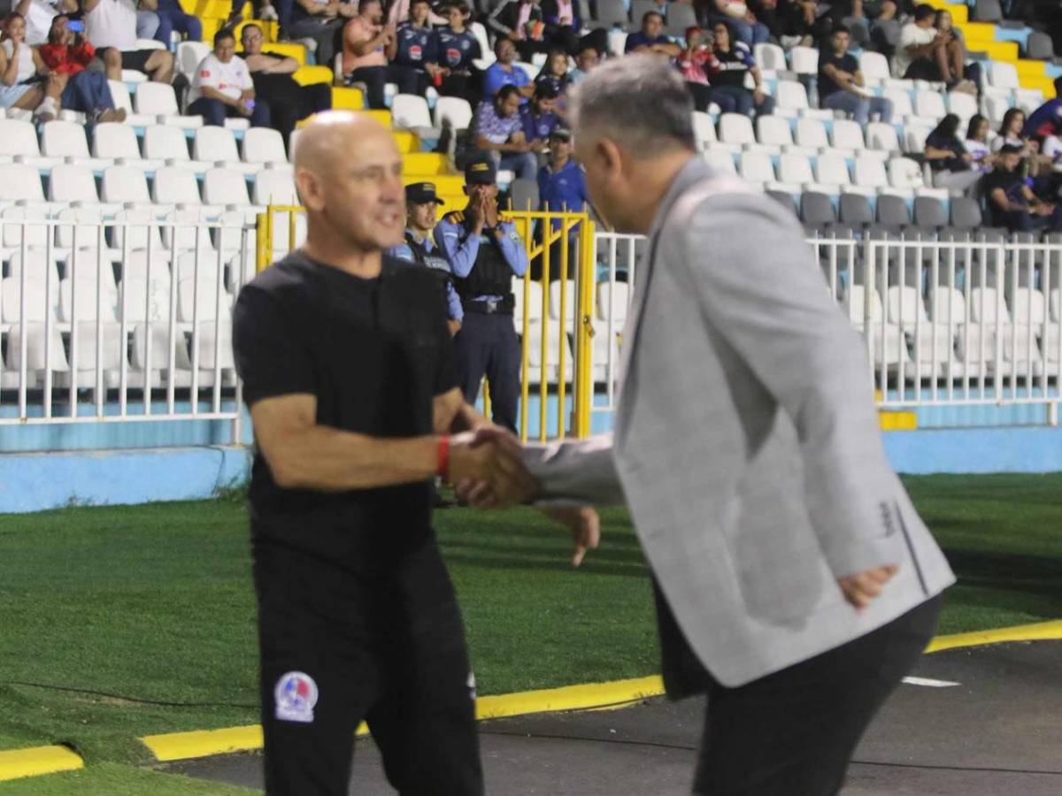 Olimpia amarga a Motagua, bronca y vergonzoso acto de Rodrigo Auzmendi