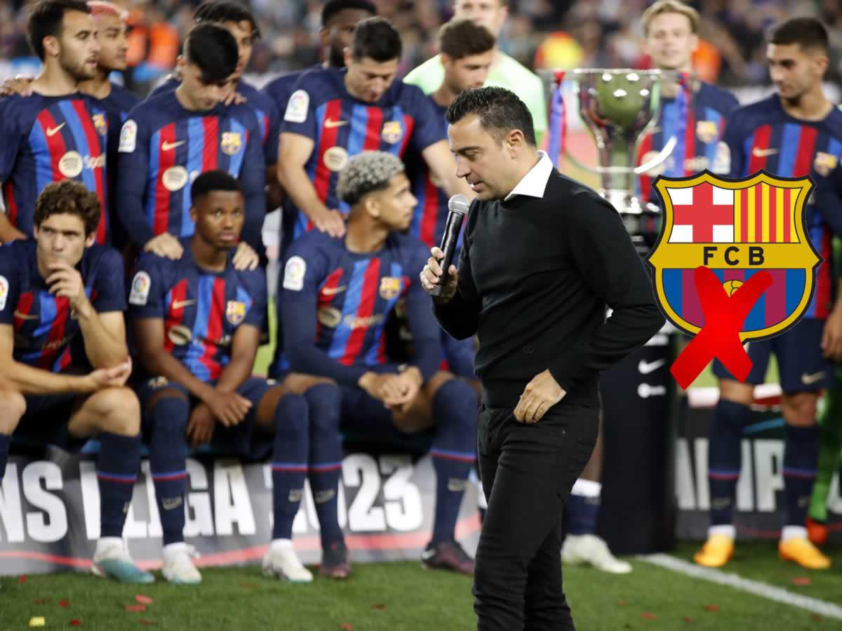 Xavi lo tiene borrado y decide irse del Barcelona a final de la temporada
