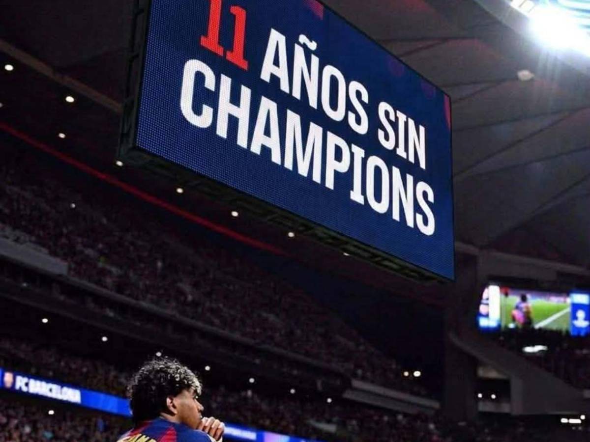 Lamine Yamal sufre: Es tendencia por su imagen ante Atlético por la Champions