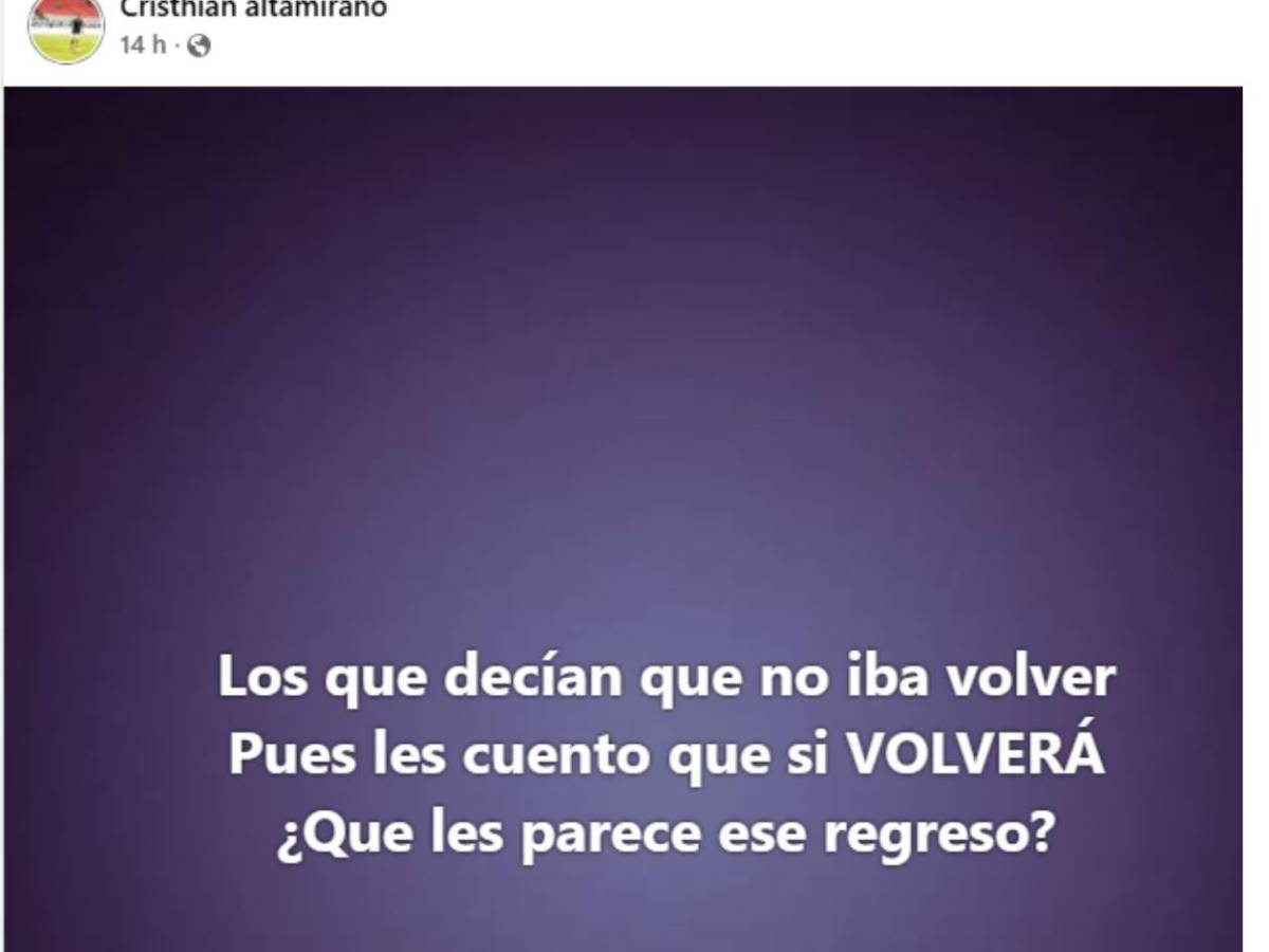 Futbolista hondureño celebra indulto a Juan Orlando Hernández
