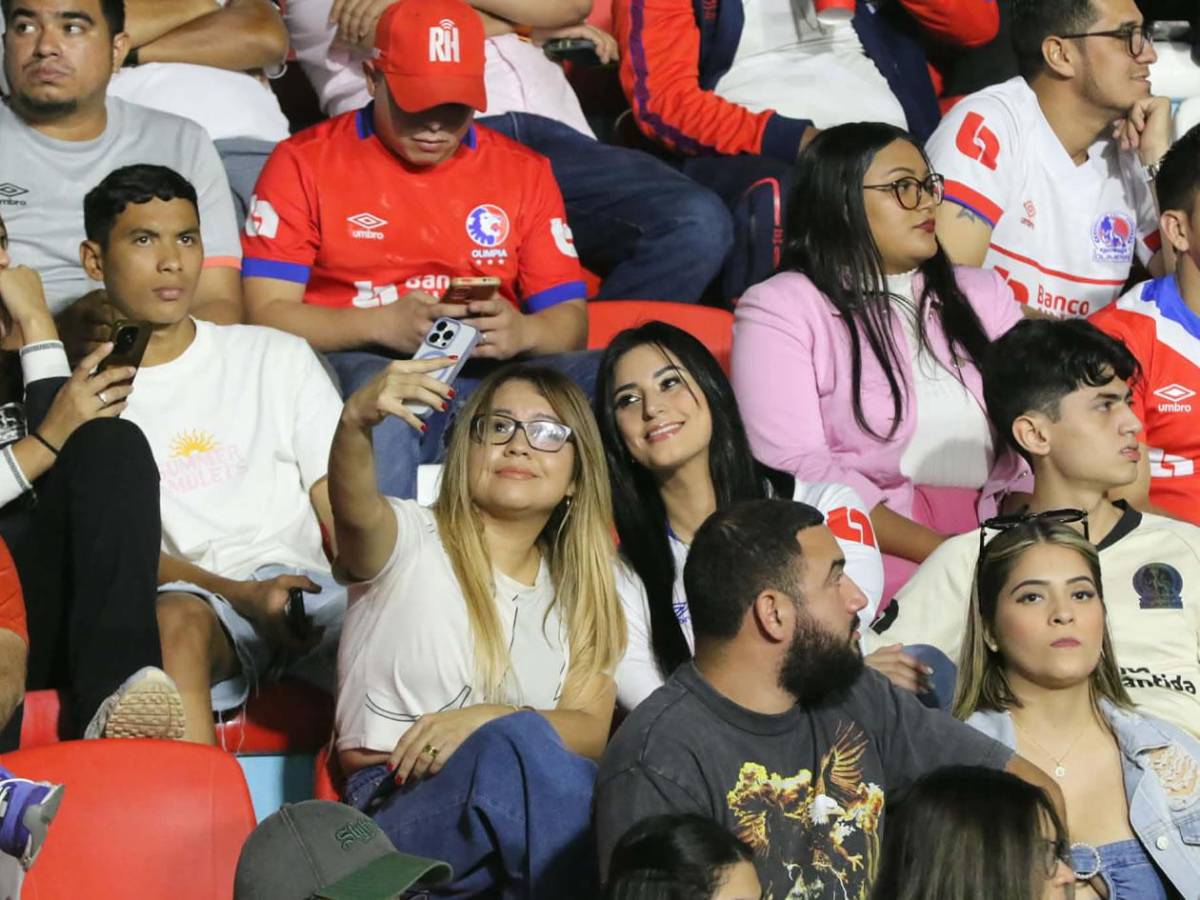 Bellezas, esposa de directivo, nueva pantalla y el retraso en el Olimpia vs Motagua
