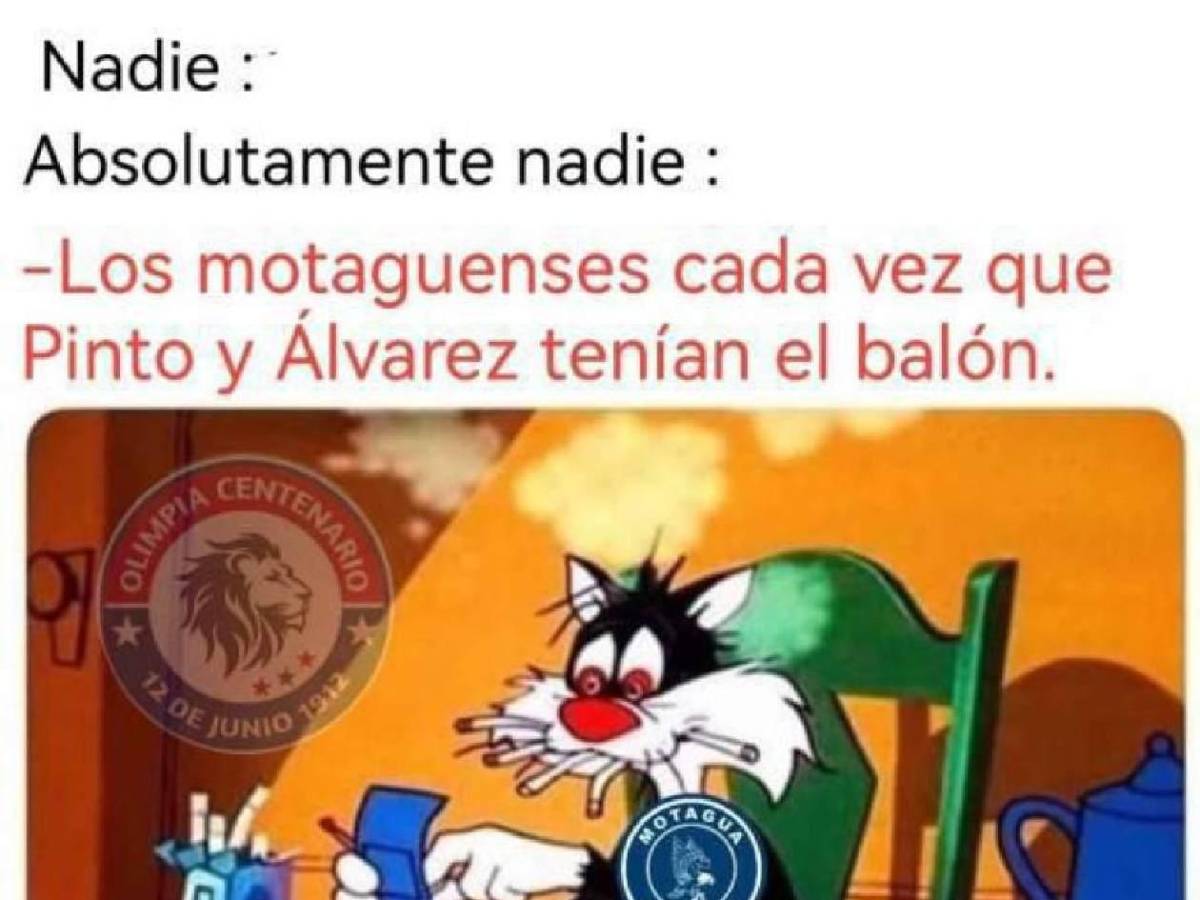 Burlas a Motagua: los memes que dejó la derrota ante Olimpia en el clásico