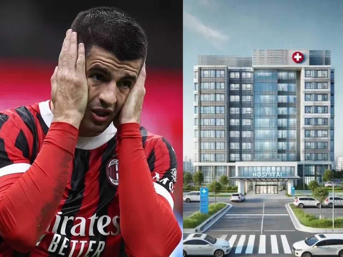 Álvaro Morata, hospitalizado de emergencia en el AC Milán: ¿Qué pasó con el delantero español?