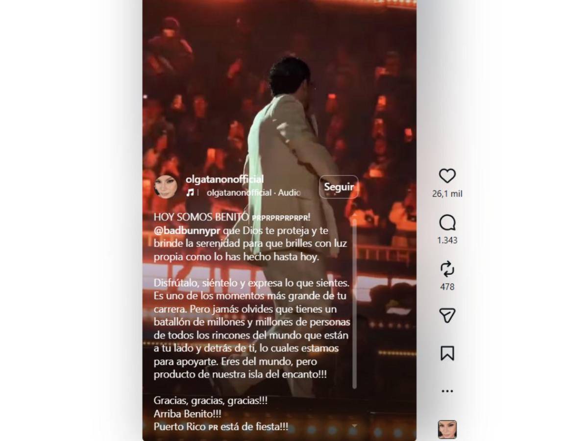 Las grandes estrellas le envían todo su apoyo a Bad Bunny previo al Super Bowl