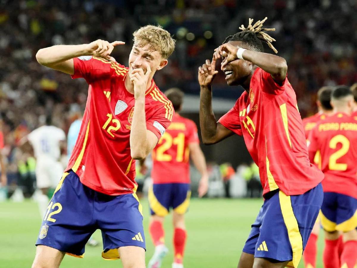 Otro festejo de Yamal a lo Cristiano, baile, reacción de Mbappé y pesadilla de Francia