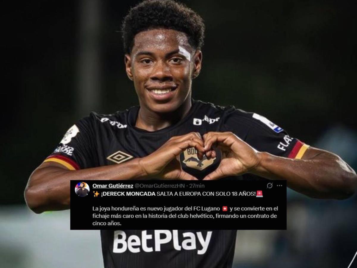 Locura por traspaso de Dereck Moncada a Europa: así reaccionó la prensa