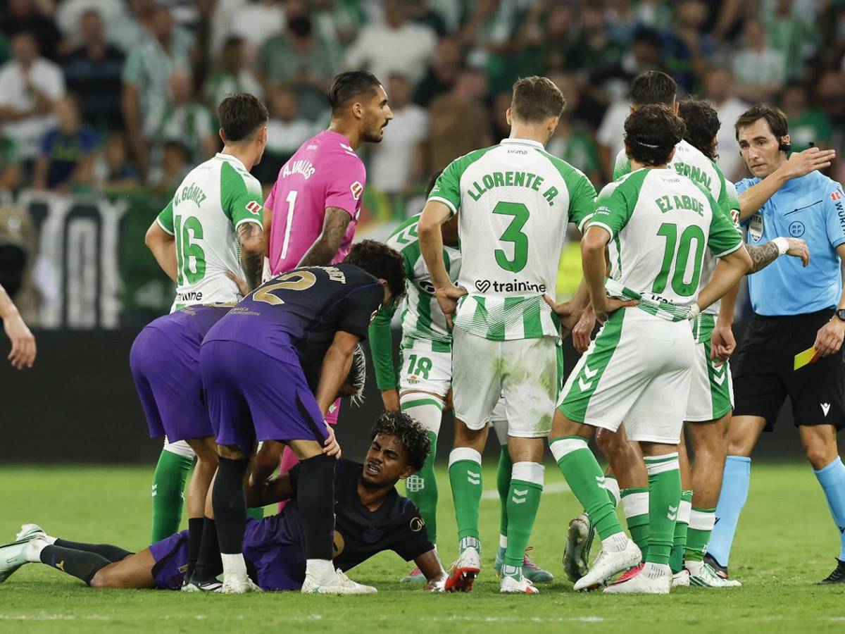 La provocación de Lamine Yamal, polémica arbitral que 'ayudó' al Barcelona y enfado del Betis