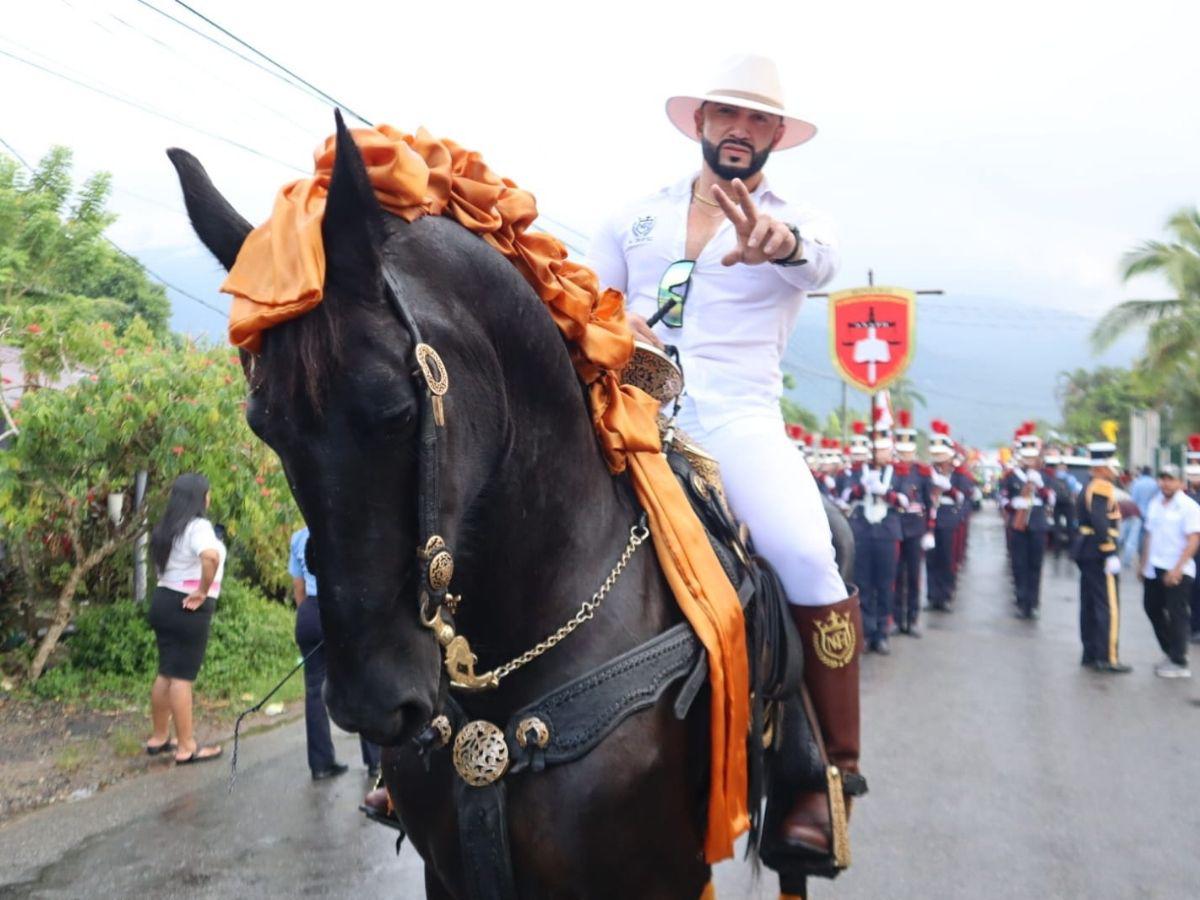 Milthon Chávez, el rey de la cabalgata de Honduras
