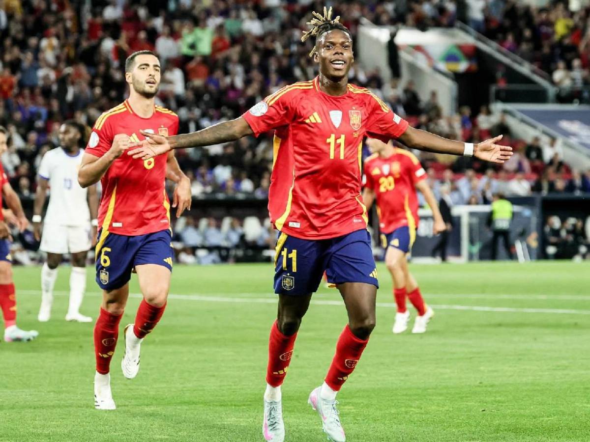 Otro festejo de Yamal a lo Cristiano, baile, reacción de Mbappé y pesadilla de Francia