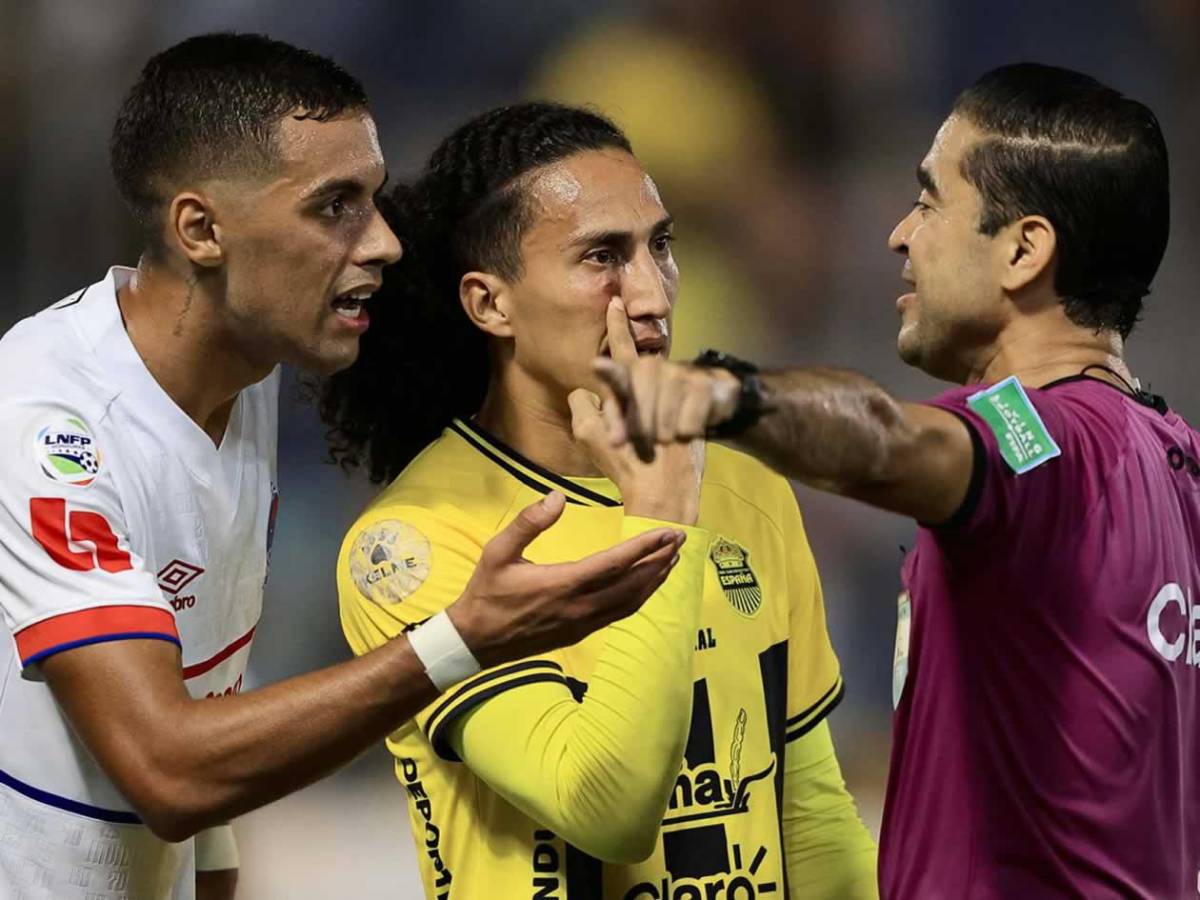 Euforia de Olimpia, Real España sufre y discusión de Jeaustin Campos y Espinel