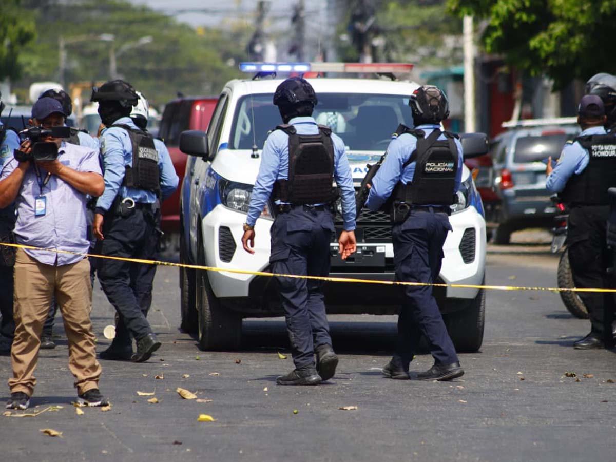 Madre e hijo son las personas acribilladas frente al JTR de San Pedro Sula