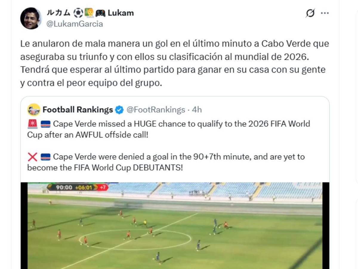 Indignación: Robo al 96 y no pudieron clasificar al Mundial 2026