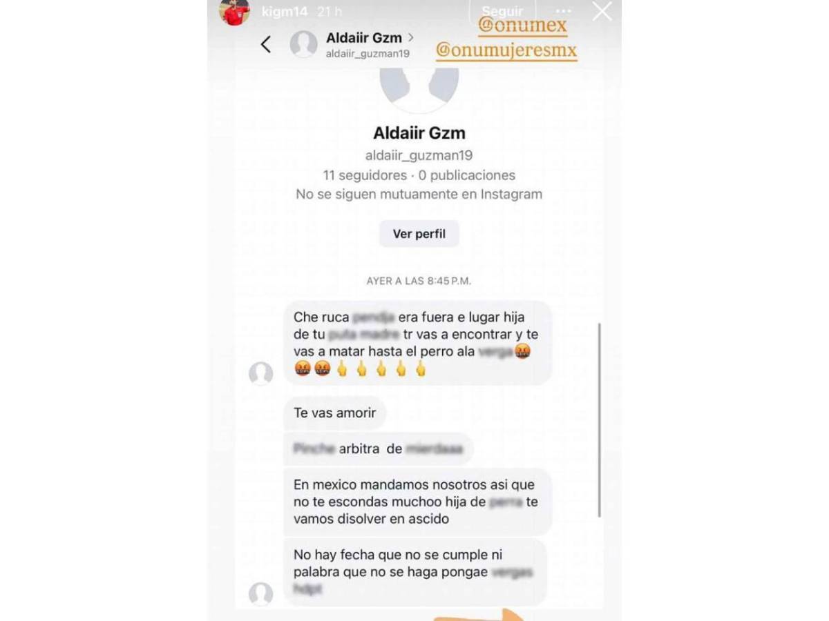 Árbitra mexicana recibió amenazas y expone fuertes chats; FIFA se pronuncia