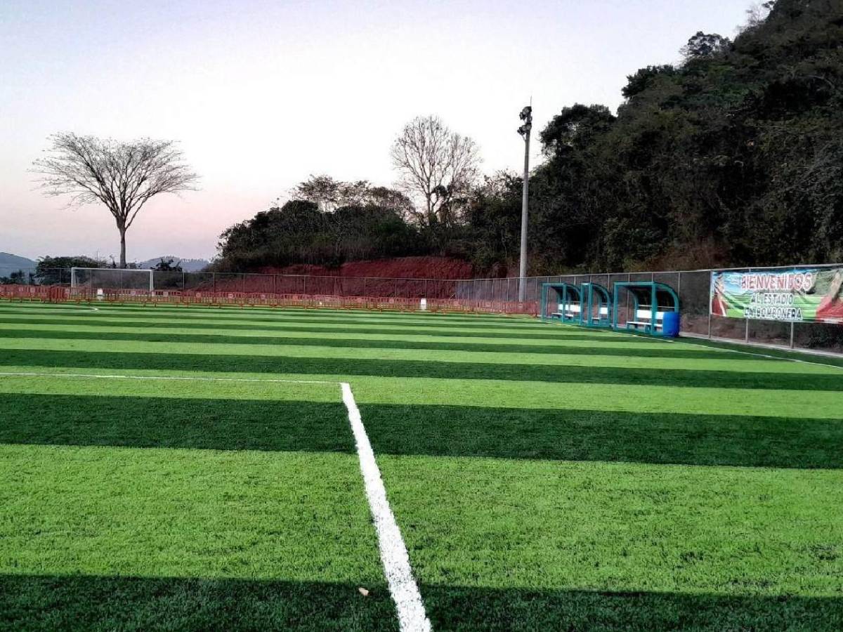 Así luce La Bombonera en Honduras: la nueva cancha en Santa Bárbara