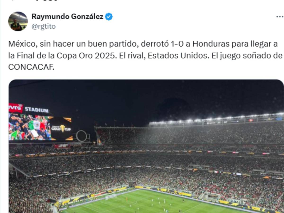 México- Honduras: Faitelson con ácido comentario y famoso europeo sorprendido