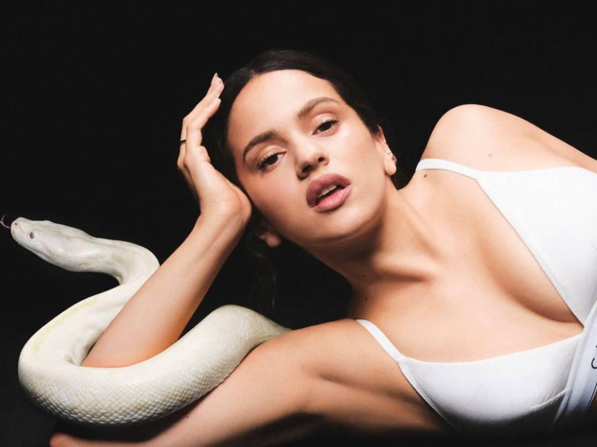 Bella y sensual: Rosalía posa en ropa interior para campaña de Calvin Klein