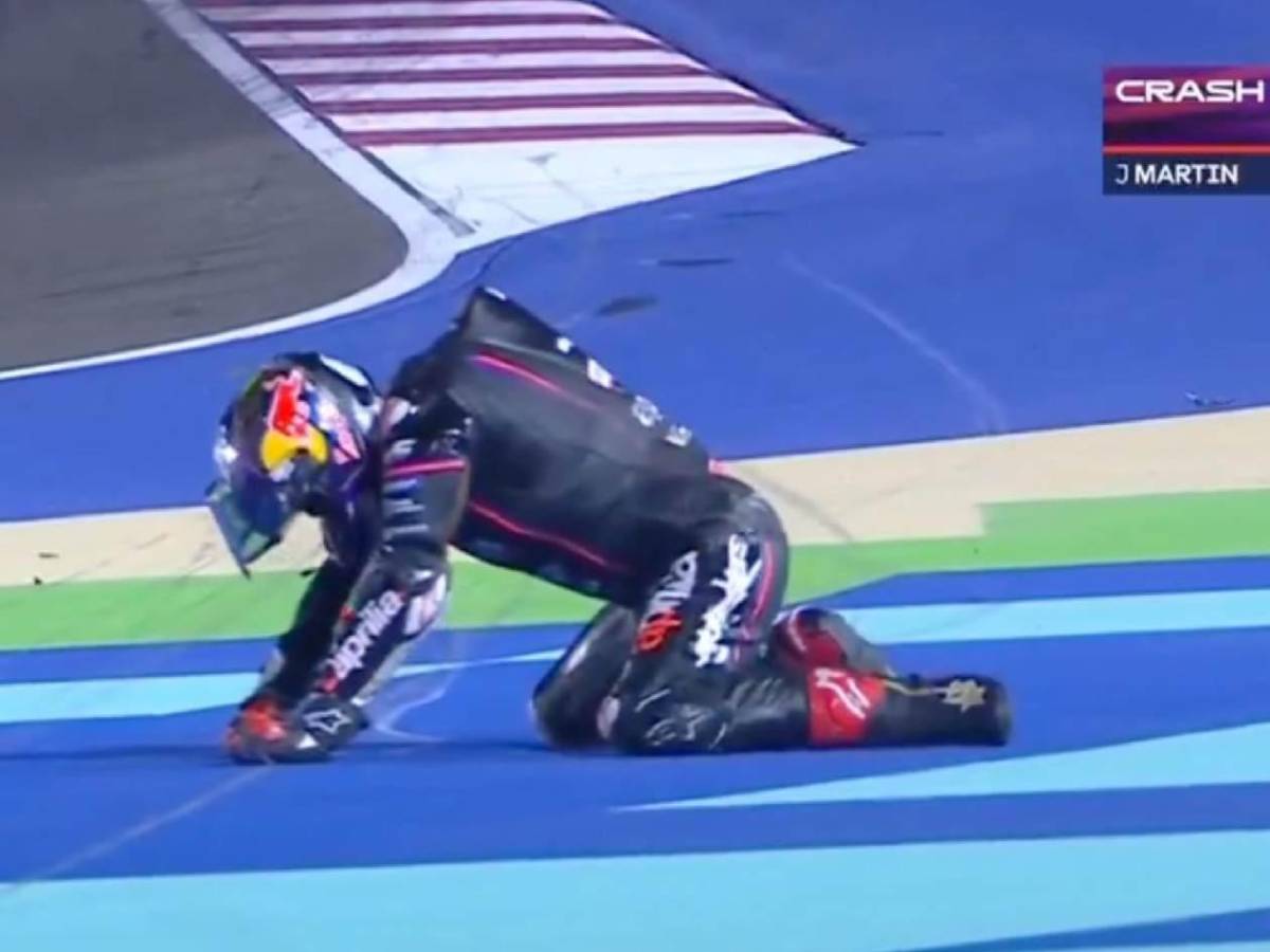 Sufrió brutal accidente y se rompió 11 costillas: las imágenes desde el hospital