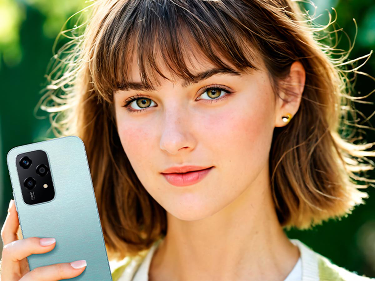 El HONOR 200 Lite cuenta con un sistema de cámara triple.