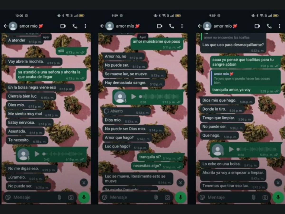 ‘Tíralo en algún canal’: escalofriantes mensajes revelan cómo pareja planeó abandonar a su bebé