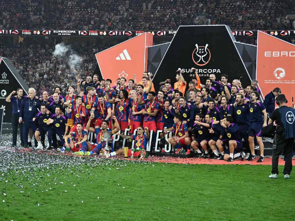 Los millones que se llevó el Barcelona tras ganar la Supercopa al Real Madrid