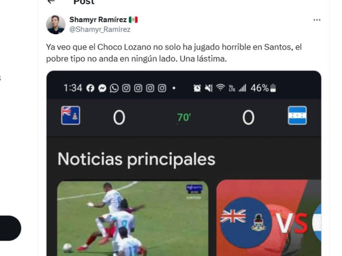 Selección de Honduras recibe ataques tras juego ante Islas Caimán: Famoso europeo habló