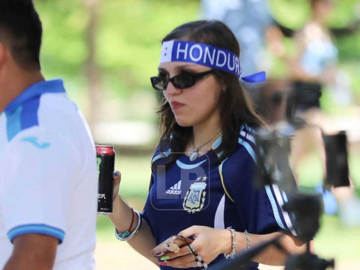 Las bellezas del Argentina vs Honduras: chicas roban miradas en Estados Unidos