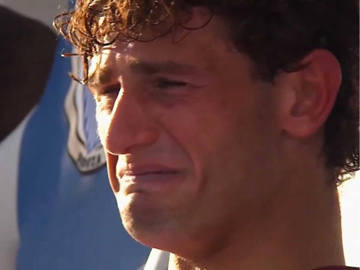 Agustín Auzmendi, destrozado: llanto y dolor por el descenso de Godoy Cruz