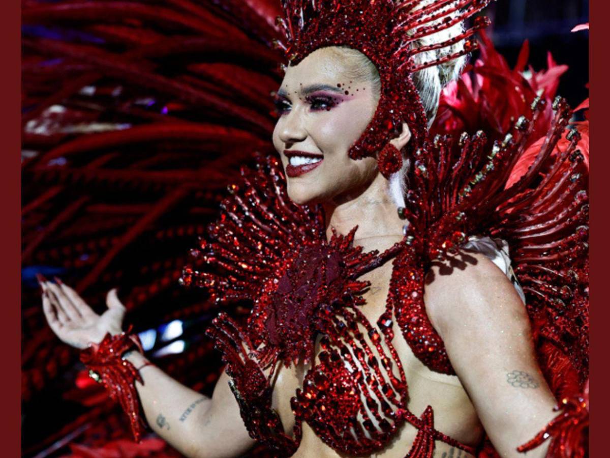 La novia de Vinicius debuta como reina en el carnaval de Río