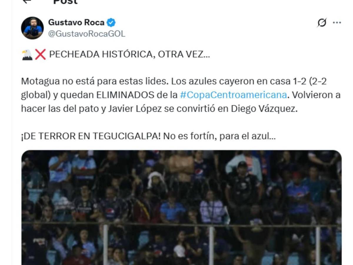 Coraje por Motagua: Señalan a dos culpables y recibe cruel mofa internacional