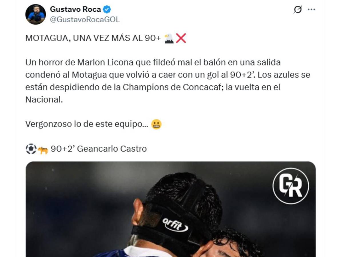 ¿Robo? Enfado e indignación por culpa del Motagua; señalan a dos culpables