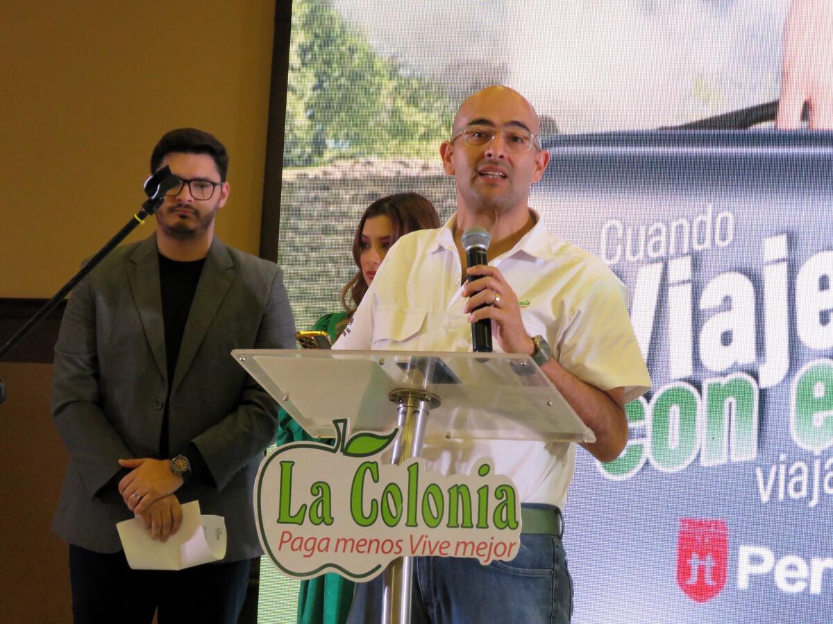 Viaje con Percutti, la exclusiva colección de maletas, disponibles en Supermercados La Colonia